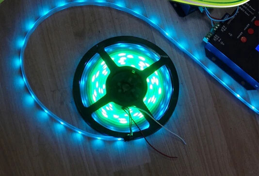 Пиксельная Светодиодная лента WS2812B WS2812 IC 5050SMD DC5V RGB 1 м 30 светодиодный гибкая