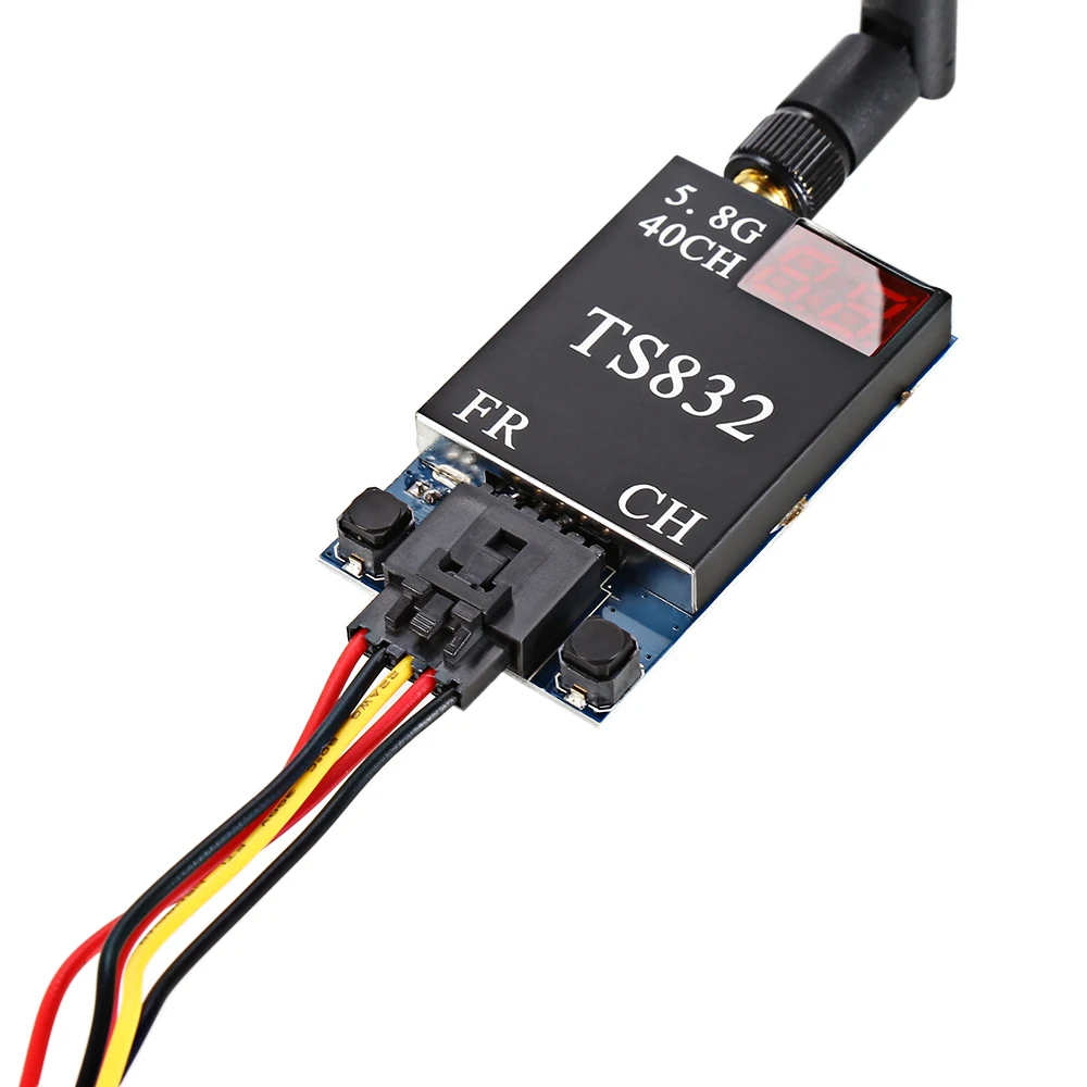 TS832 Wireless Transmitter RC Toys Parts FPV Systems 40CH 5.8G 600mW 5KM Audio Video for Toy|video transmitter|transmitter rcaudio video transmitter