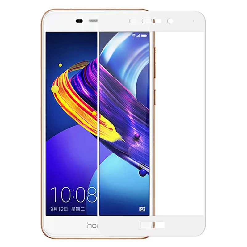 For Huawei Honor 6C Pro Full Cover Screen Protector 9H Tempered Glass All Coverge Film On 6 C JMM-AL00/AL10 JMM-TL00/TL10 | Мобильные