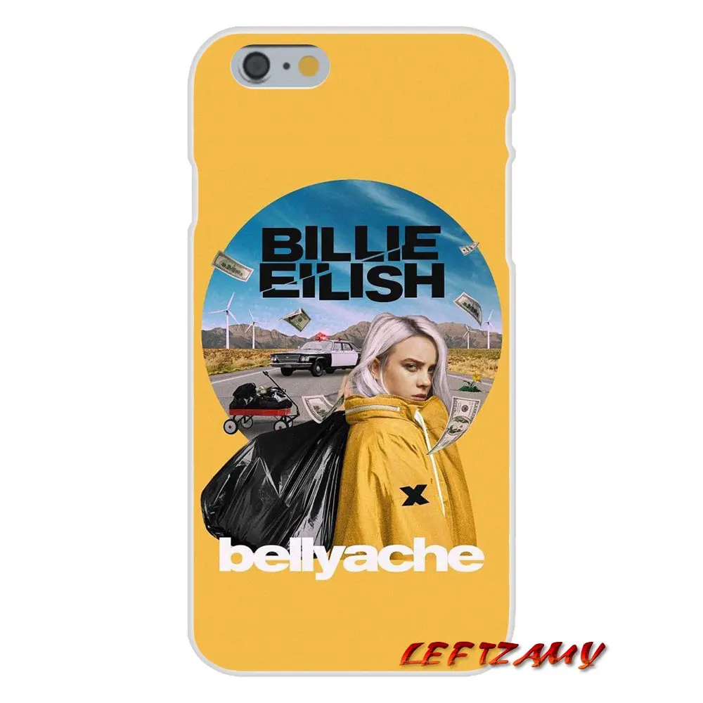 Billie Eilish аксессуары для музыкальной певицы чехлы телефонов Samsung Galaxy S4 S5 MINI S6 S7 edge S8