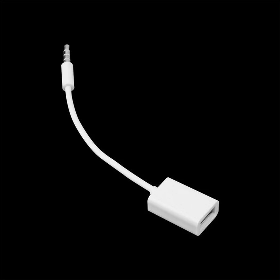 Mayitr высокое качество автомобиля 3,5 мм Мужской AUX аудио разъем для USB 2,0 Женский конвертер кабель адаптер Шнур
