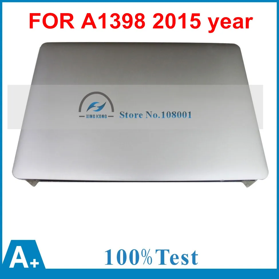 98% Новый Полный ЖК экран в сборе для Apple Macbook Pro retina 15 ''A1398 Mid 2015 EMC 2909 MJLT2 MJLQ2LL/A