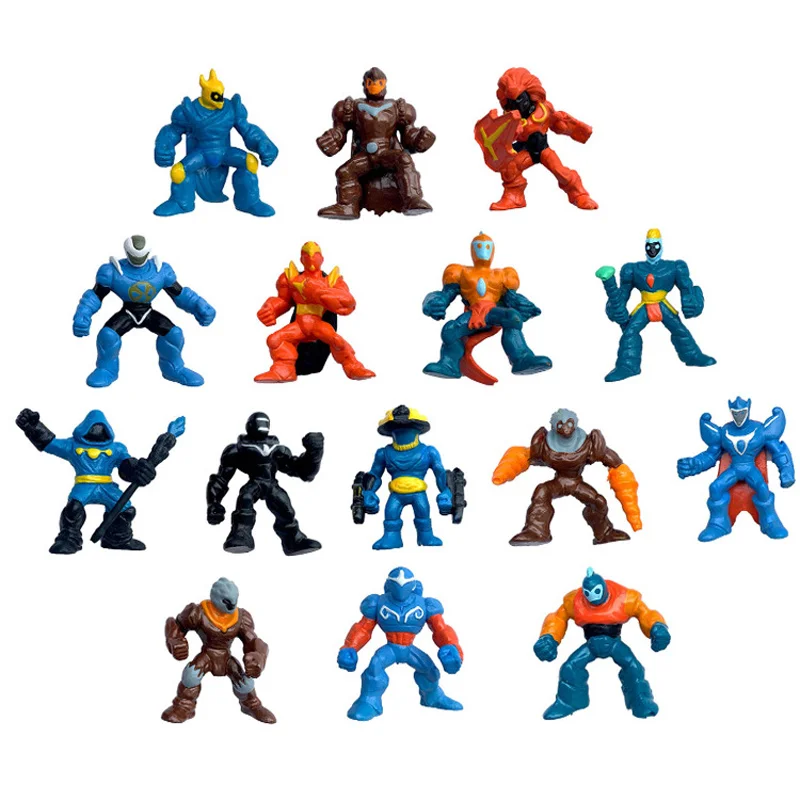 15 шт./лот Gormiti фигурки аниме модель Развивающая игра pvc nendoroid Gormiti мультфильм движущиеся и игрушечные фигурки