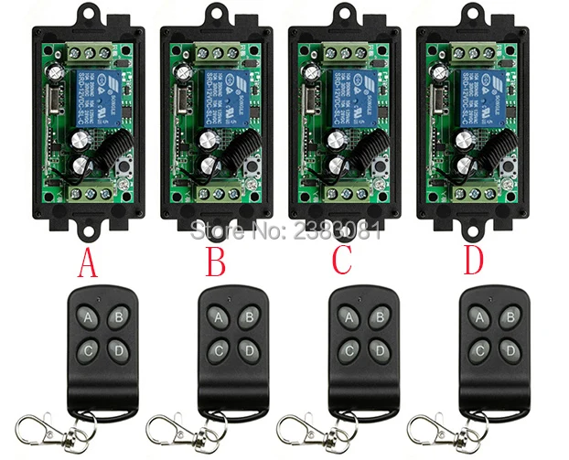Новая беспроводная система дистанционного управления 12 В постоянного тока 1