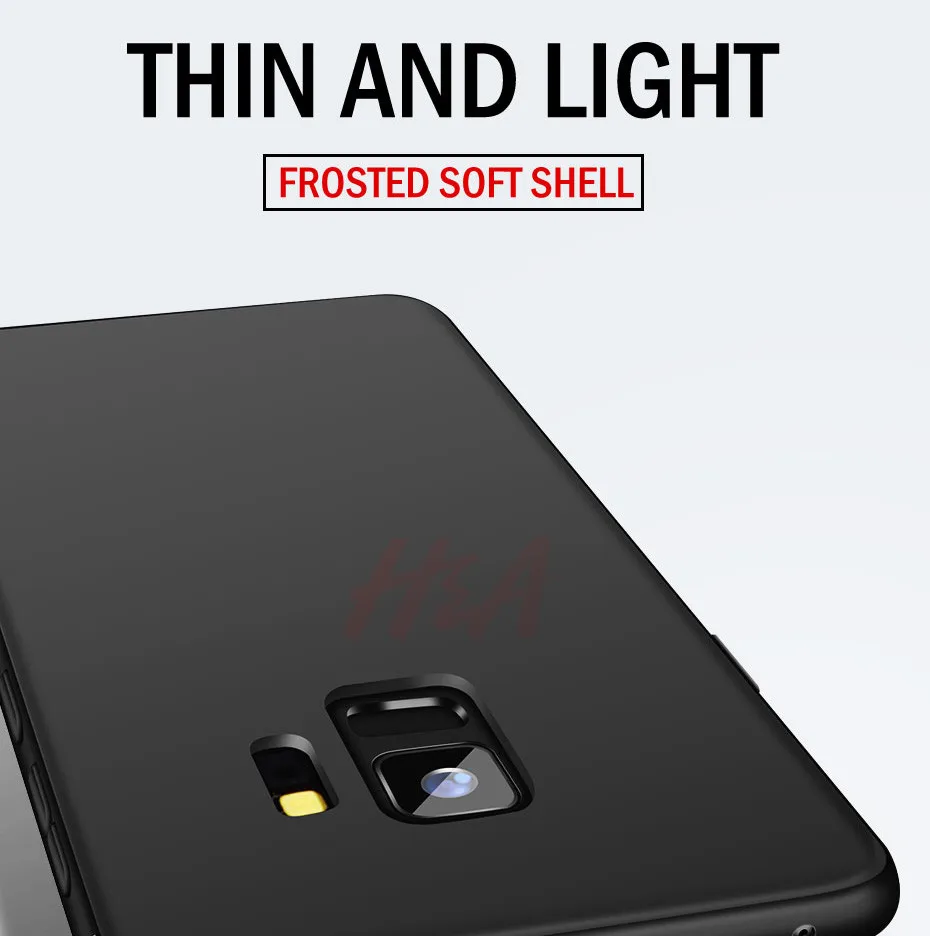 Ультра тонкий Матовая силиконовая крышка чехол для samsung Galaxy S10 S10E S7 край S8 S9 плюс A6 A8 J4 J6 A5 плюс Note 8 9 мягкий чехол