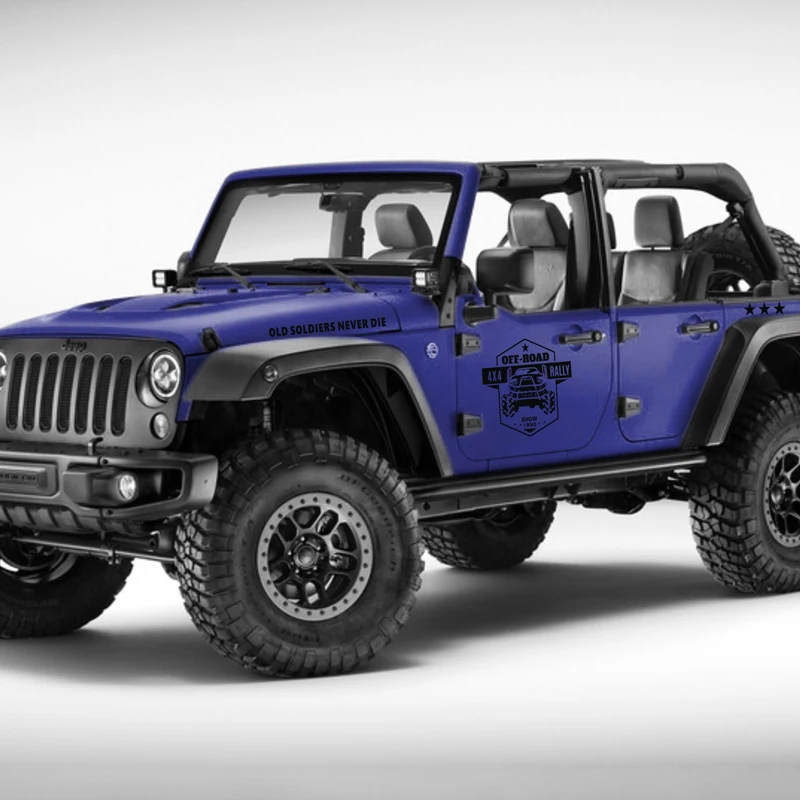 Автостайлинг TAIYAO Спортивная Автомобильная наклейка для JEEP Wrangler Renegade Compass Patriot
