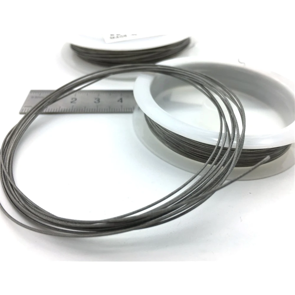 Плетеные лески из нержавеющей стали для ловли карпа рыболовные морской катер