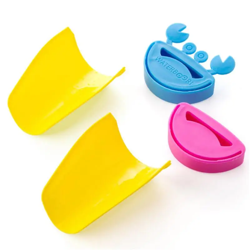 Durable Faucet Extender Washing Hands Bathroom Sink Lovely Crab Shape Water Tap LX4676 | Дом и сад