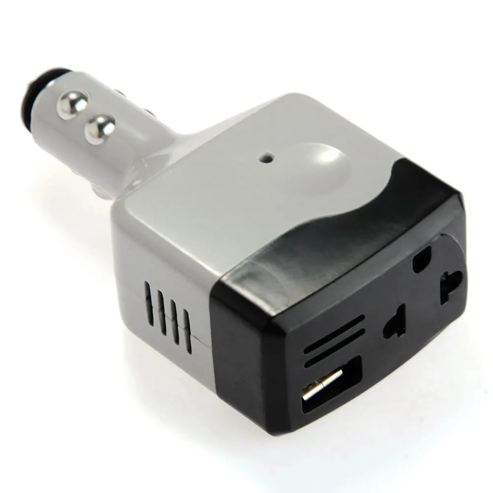 CARCHET DC 12 В 24 к AC 220 авто Инвертор прикуривателя конвертер адаптер с USB подключите