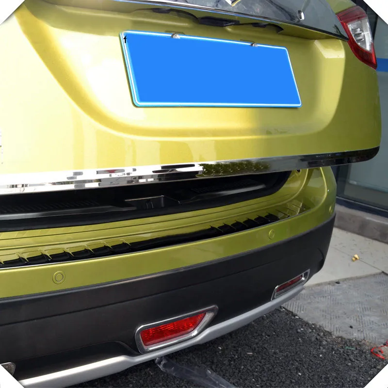 Для Suzuki SX4 S-Cross Нержавеющая сталь задние ворота Mouding Отделка 1 шт. аксессуары для авто-Стайлинг