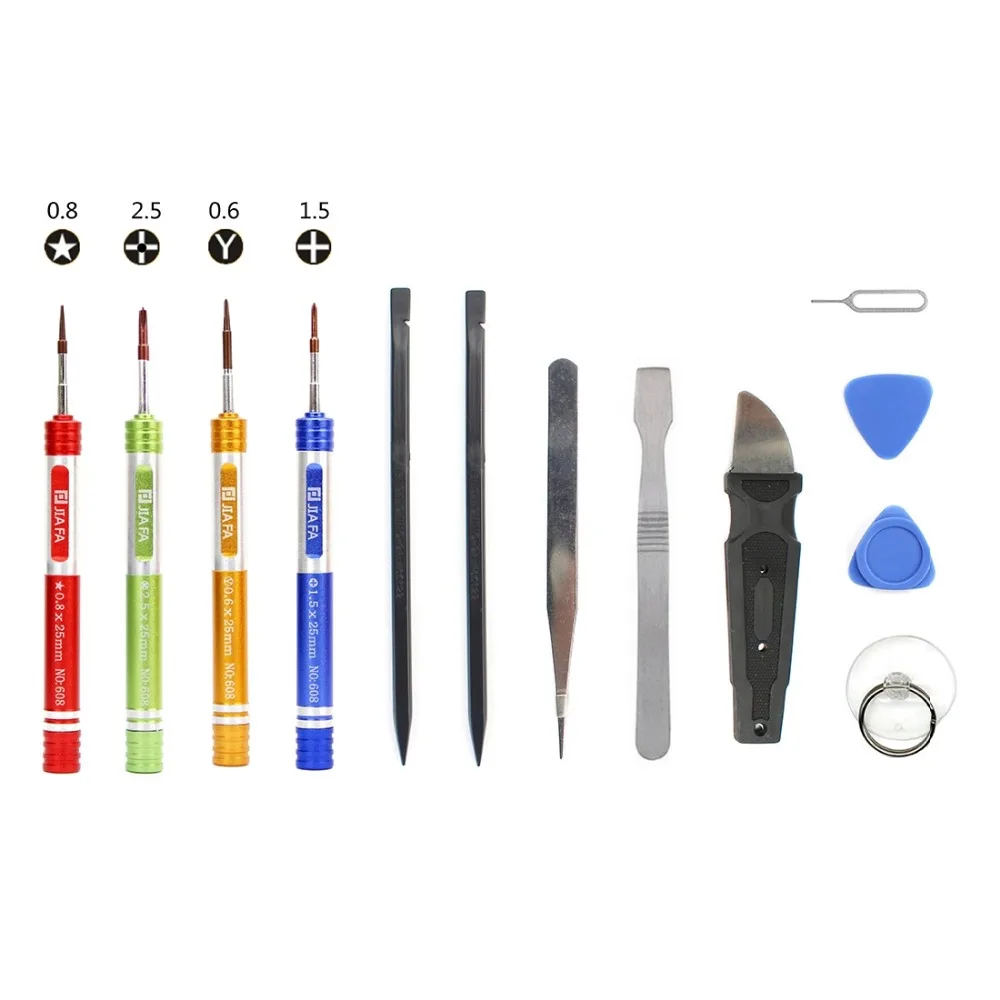

JIAFA JF-878 13 in 1 Repair Tool Set for iPhone / Samsung / Xiaomi