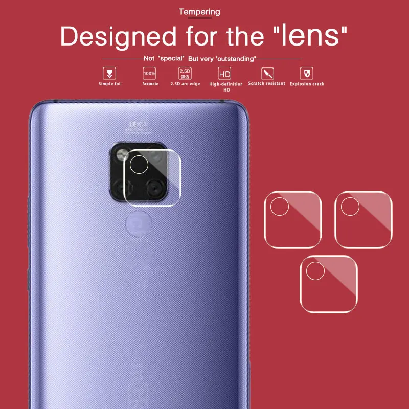 Ультра-тонкая задняя камера объектив пленка из закаленного стекла для Huawei mate 20 20X