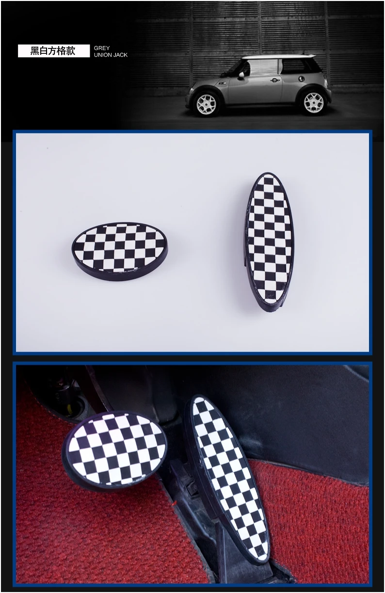 Новейшая педаль акселератора из резинового материала для Mini Cooper F56 F55 F57 R55 R56 R57 R58