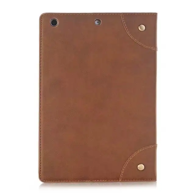 Винтажный чехол книжка для iPad Mini 1/2/3 тонкий Чехол из искусственной кожи с защитой