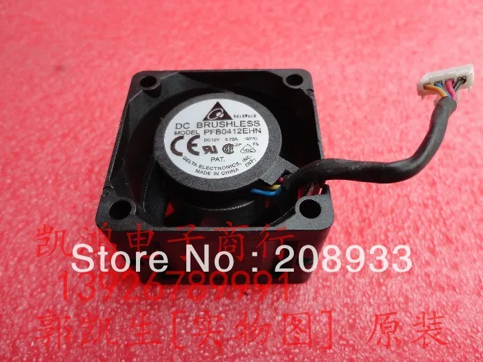 For Delta / DELTA PFB0412EHN 4CM 4028 12V 0.72A four-wire PWM thermostatically controlled fan+cooling fan | Компьютеры и офис