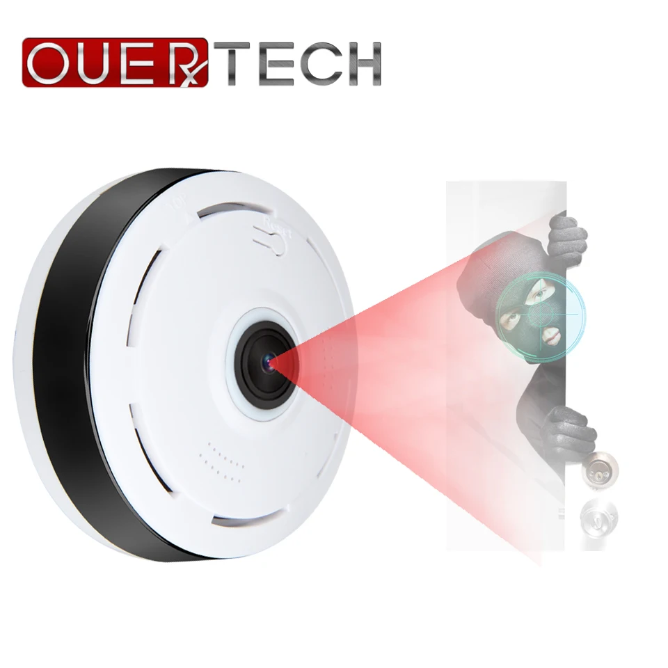 IP камера OUERTECH v380 с инфракрасным ночным видением Wi Fi 360 P|Камеры видеонаблюдения| |