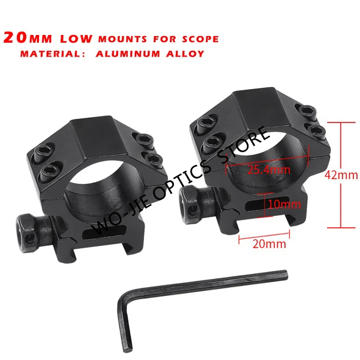 20MM(LOW) SULIKO 5-25X50AOMC тактический оптический прицел в прицел снайперской винтовки охотничьи прицелы пневматическая винтовка наружная Сетка прицел - Цвет: 20MM(LOW)