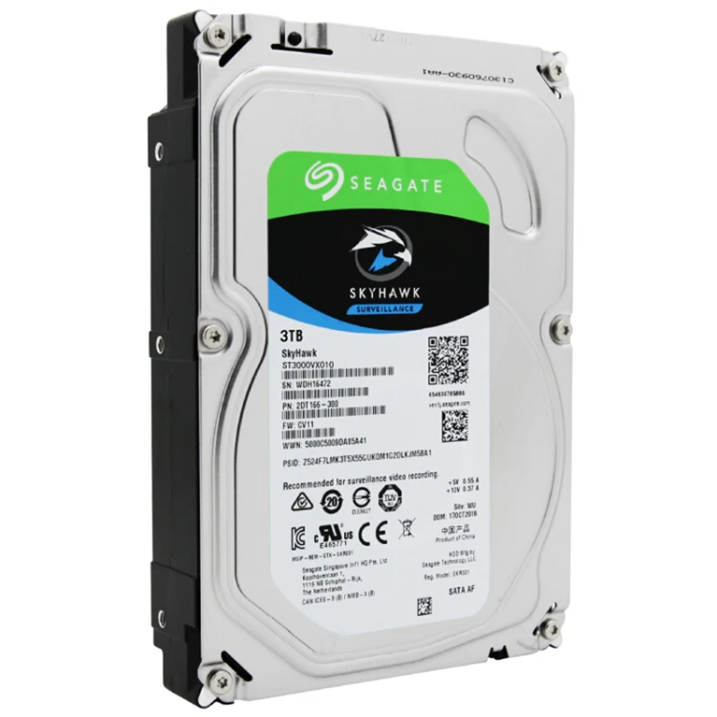 Жесткий диск Seagate Skyhawk внутренний жесткий для видеонаблюдения 5900 об/мин 3 5 дюйма