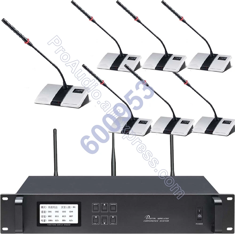 MICWL Pro Цифровая беспроводная система конференц-связи 1 Председатель 14