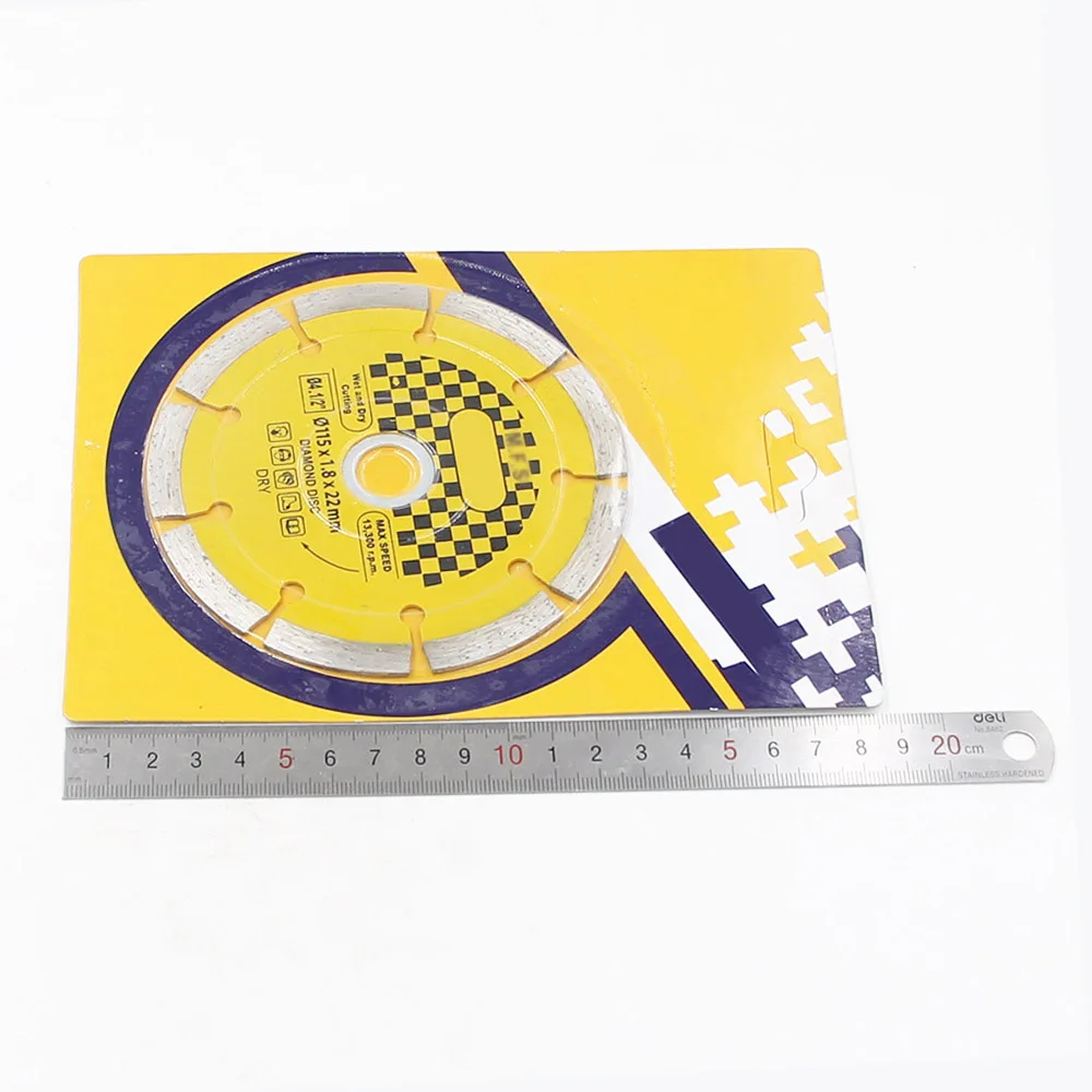 

Power Tool Accessoriess 115mm Diamond Brick Concrete Ceramic Dry Cutting Disc Blade Wheel Saw