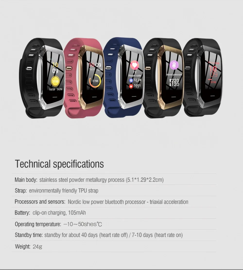 Смарт-часы для мужчин и женщин спортивный ремешок сенсорный экран Smartband кровяное давление водонепроницаемый плавательный спортивный браслет часы для мужчин для Xiaomi