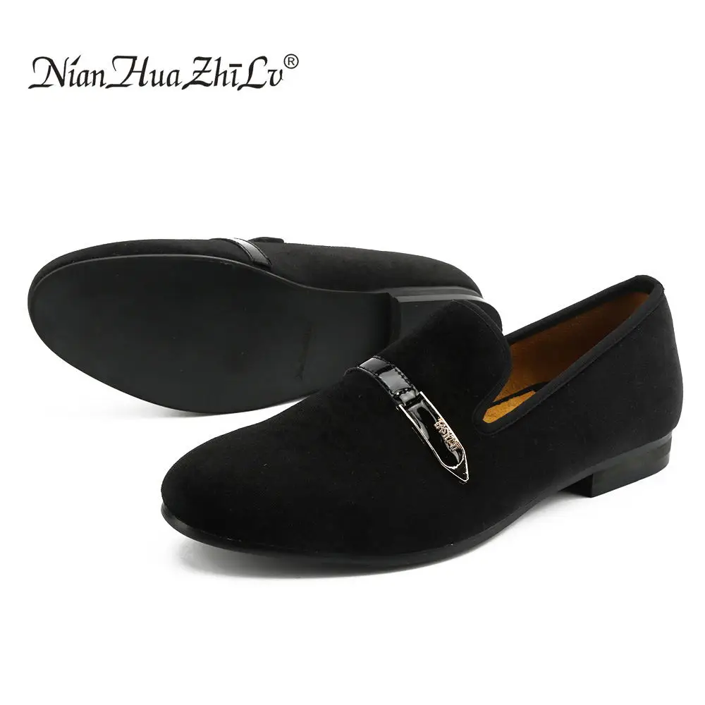 New fashion red shoes men velvet loafers Breathable Men's party and Wedding Shoes italian men's dress handmade | Обувь