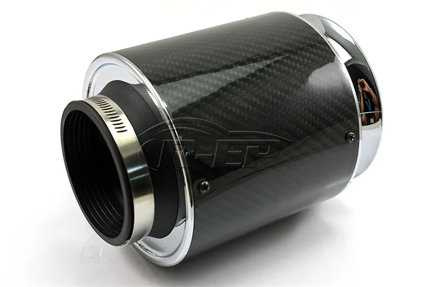 Карбоновый Углеродный фильтр 76 мм сверхзарядный колпачок воздушные всасывания