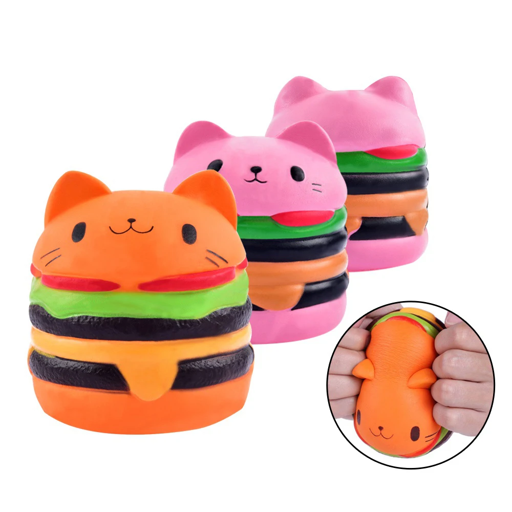 Мягкое Новинка, кляп, игрушки, Jumbo Fun, сдавливание, сюрприз, снятие стресса, игрушки для детей, милая для сжимания медленно распрямляющаяся, рождественские подарки