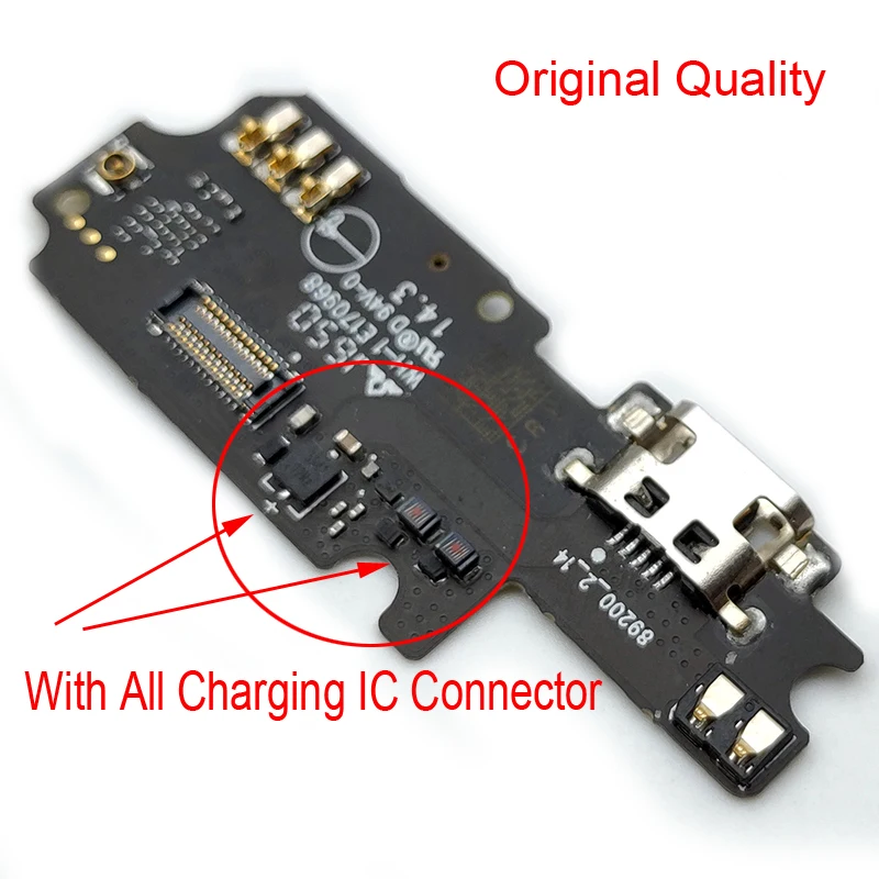 

USB Charging Port Dock Connector Charge PCB Board Micro Microphone Flex Cable For ASUS Zenfone 3 Max ZC553KL