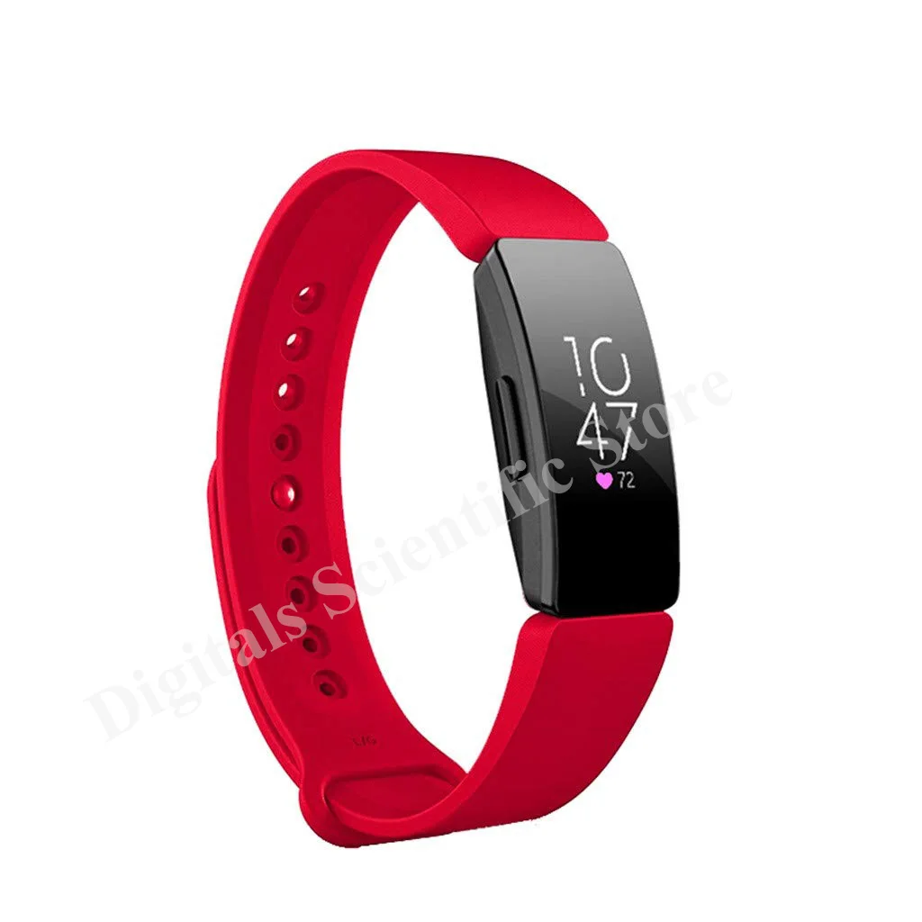 Ремешок для Fitbit inspire умный Браслет ремешок официальная Текстура силиконовый Сменный ремень для Fitbit inspire HR smartband M6