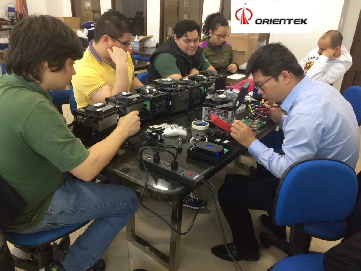 Orientek T45 FTTH слияние оптических волокон аппарат сварочный аппарат