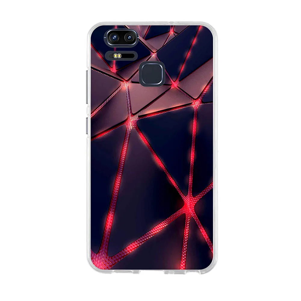 1 Чехол для Asus Zenfone 3 Zoom ZE553KL из мягкого ТПУ силикона для Asus 3 Zoom ZE553KL, чехол с рисунком из мультфильма Для Zenfone Zoom S Capa - Цвет: 1