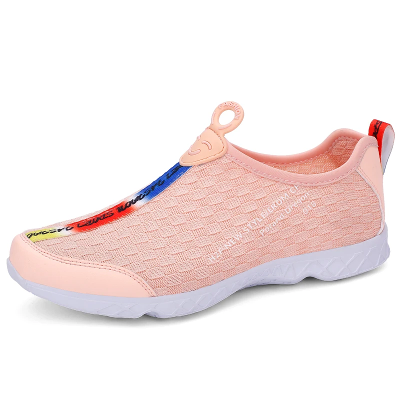 

MIUBU Summer New Woman Set Of Feet Casual Flats Slip On Footwear Lightweight Couple Shoes Woven Surface Wading Women Shoes