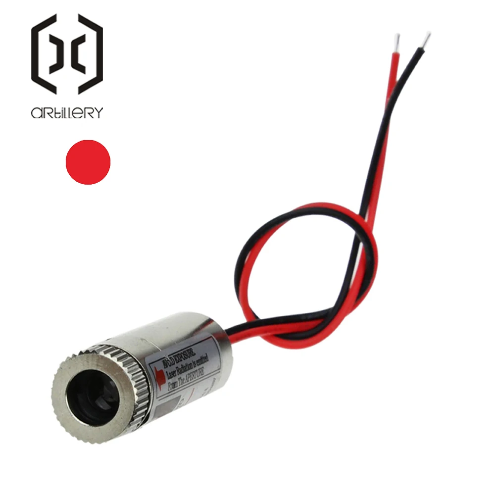 5 мВт 650 нм лазерный модуль в основном регулирует лазерную красную точку 5 в промышленного класса
