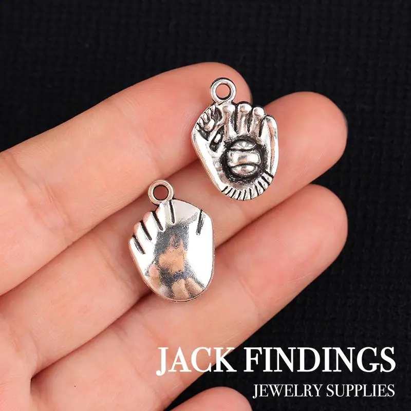 9pcs 21X15mm Antique Tibetan Silver Charms Bracelet Necklace Pendant 2015 New Fashion Hand | Украшения и аксессуары
