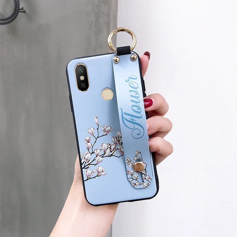 Для Red mi Note 8/Note 7/Note 5 Pro/6X/A2/mi 8/5 Plus/S2/Y2 модный ремешок с подставкой Чехол для телефона для Xiaomi mi 9/A2 Lite/Red mi 6 Pro