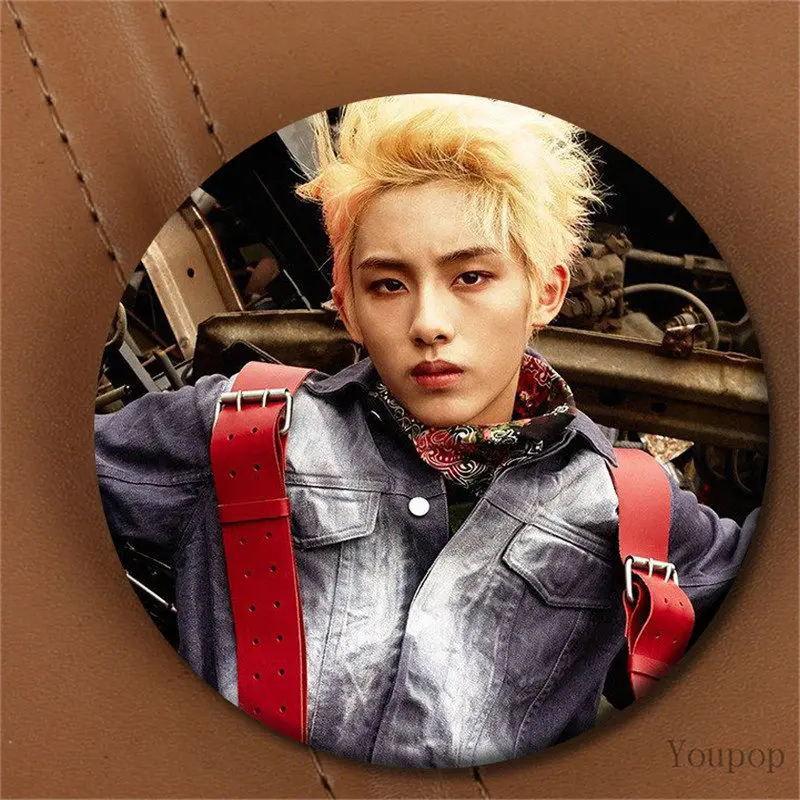 Youpop KPOP корейский NCT U NCT 127 NCT Dream NCTU NCT127 металлический 58 мм круглый значок булавки и броши для одежды шляпа рюкзак - Окраска металла: XZ1069