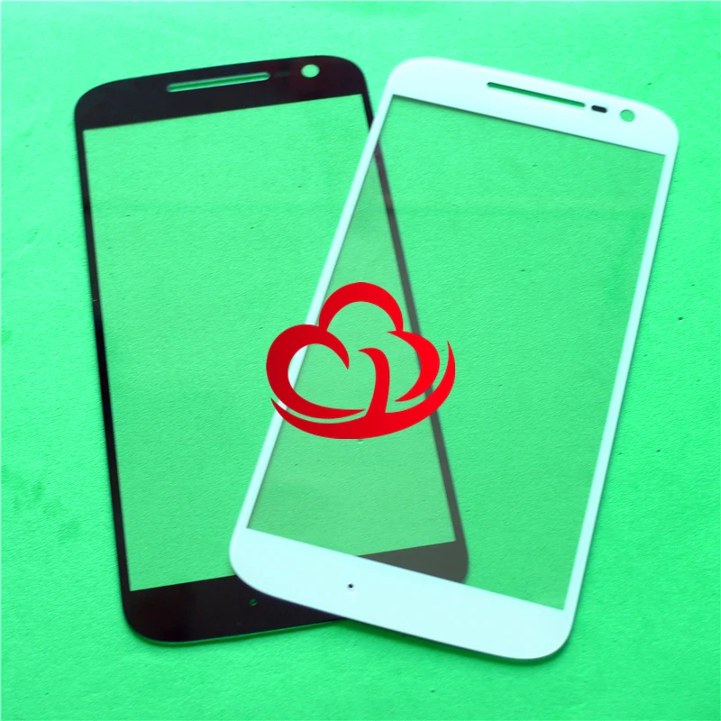 10 шт. сменный ЖК передний сенсорный экран стеклянный Внешний объектив для Motorola Moto