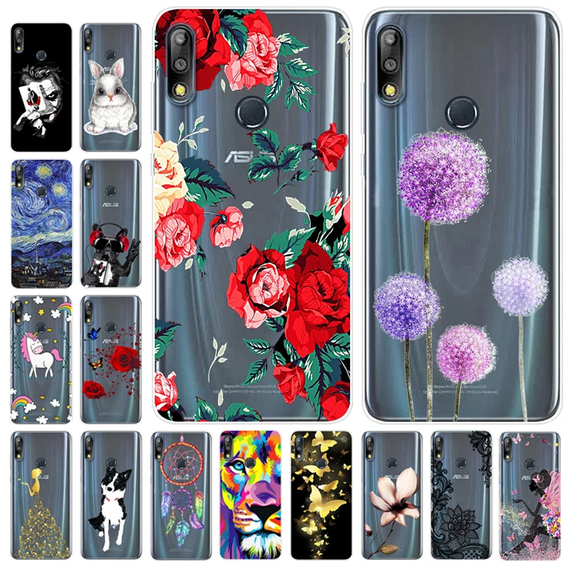 Cartoon Soft Case Asus ZB631KL Silicone Phone For Zenfone Max Pro M2 ZB 631KL ZB633KL 633KL Back Cover |