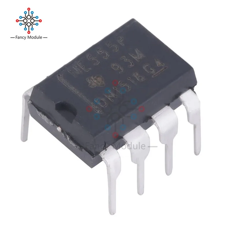 Texas Instruments NE555P NE555 DIP 8 однополярный таймер IC 10 шт.|dropshipping| |