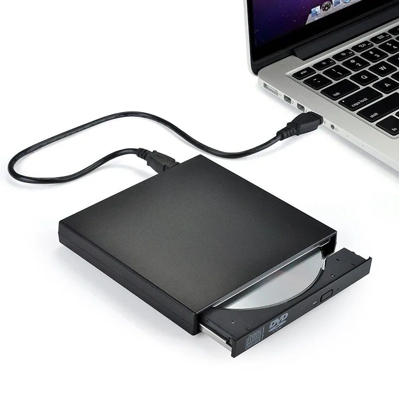 Новый Популярный USB внешний DVD CD RW дисковый проигрыватель привод для ПК ноутбука |