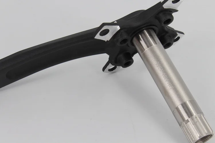 Ракетка велосипед crankset рукоятка из алюминиевого сплава 170 см 104BCD Звездочка горный велосипед Кривошип рифленый диск mtb части велосипеда