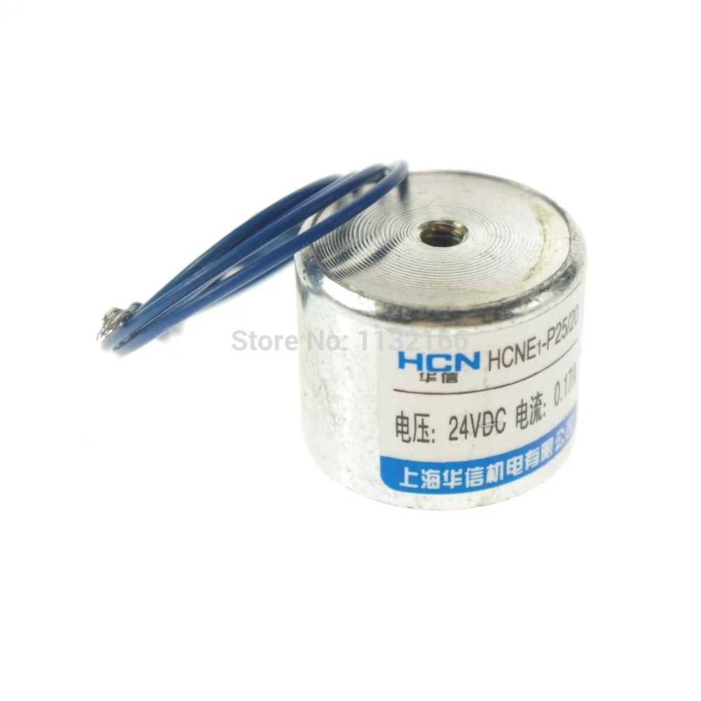 24Vdc 5кг 11LB 25 мм Холдинг Электромагнит лифт соленоид|solenoid lift|solenoid 24vdcsolenoid electromagnet |