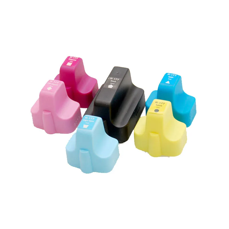 

Совместимый картридж einkshop 177, 6 шт., 177 для принтера HP C5185 D7145 D7155 D7160 D7163 C5140 C5150 C5180