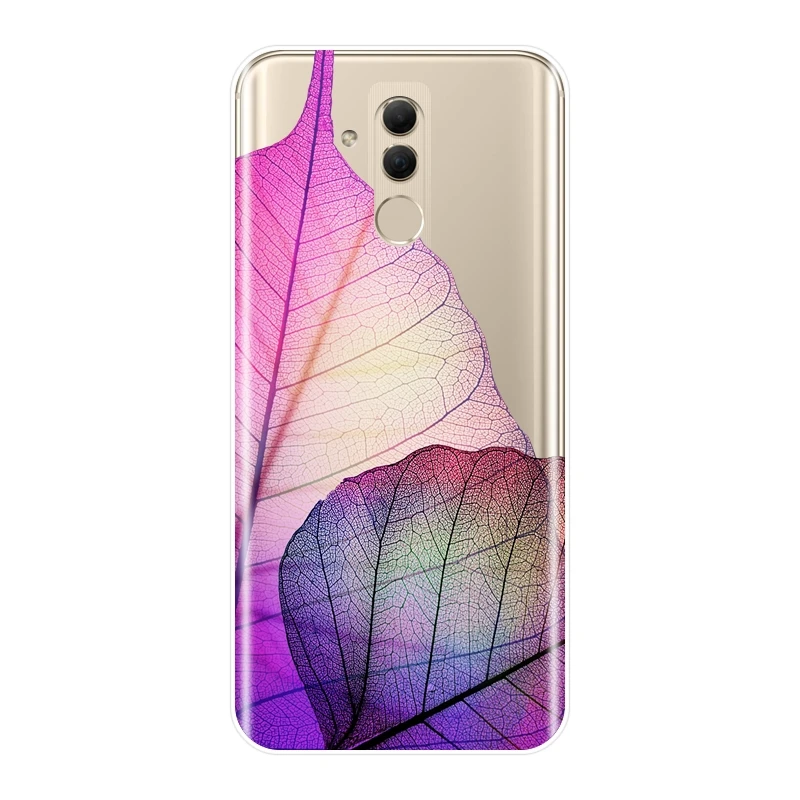 Силиконовый чехол для телефона Huawei Mate 7 8 9 10 20 Lite мягкая задняя крышка Pro с синими