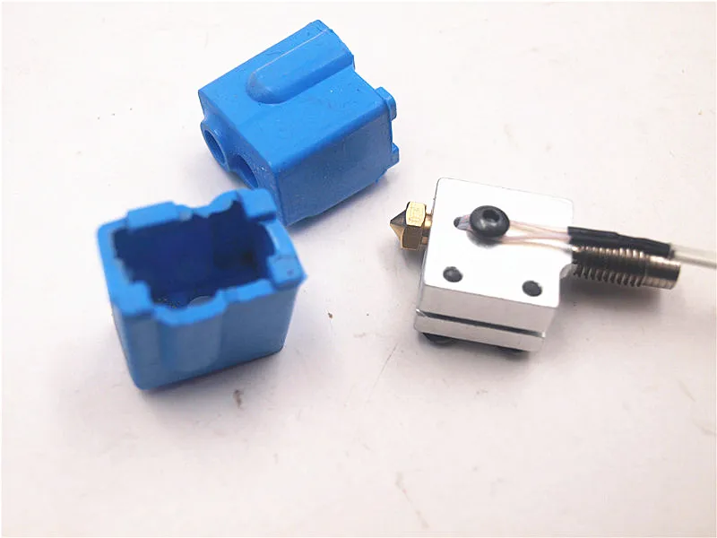 Силиконовые носки Funssor для Volcano Block и Fixings (термисторный зажим) Reprap Prusa i3 3D printer hotend|for