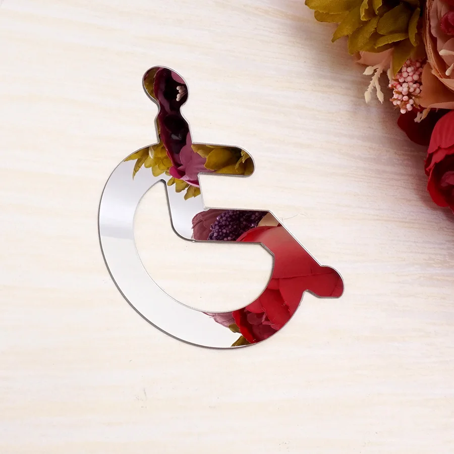 

Зеркальная наклейка для двери туалета JEHOADDAN