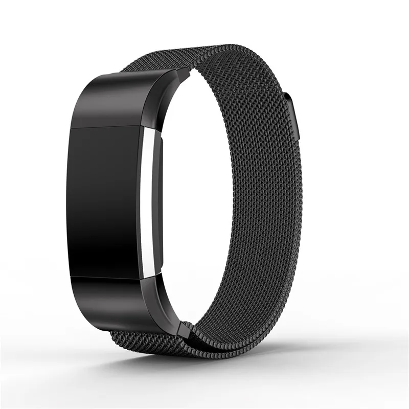 Металлический ремешок из нержавеющей стали для браслета Fitbit Charge 2 Миланская