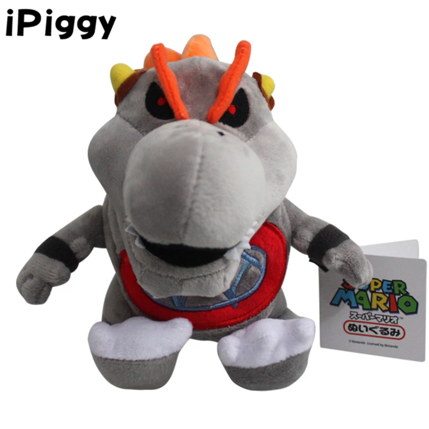 17 см Детские игрушки Новые Супер Марио Сухие Кости Bowser JR Мягкие плюшевые