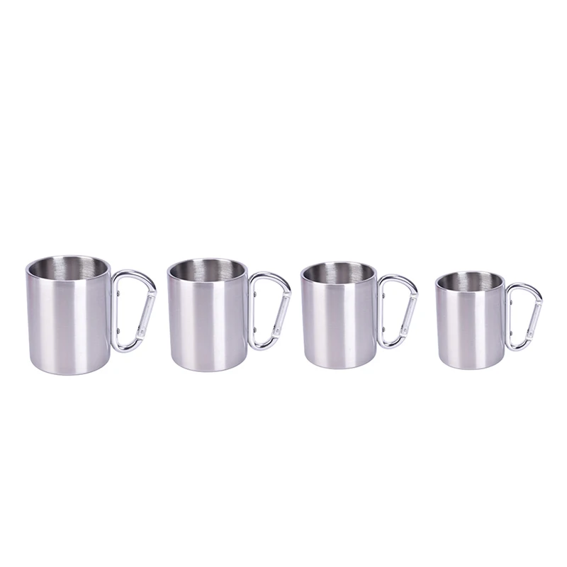 9x7 5 см 300 мл чашка из нержавеющей стали походная дорожная уличная кружка с